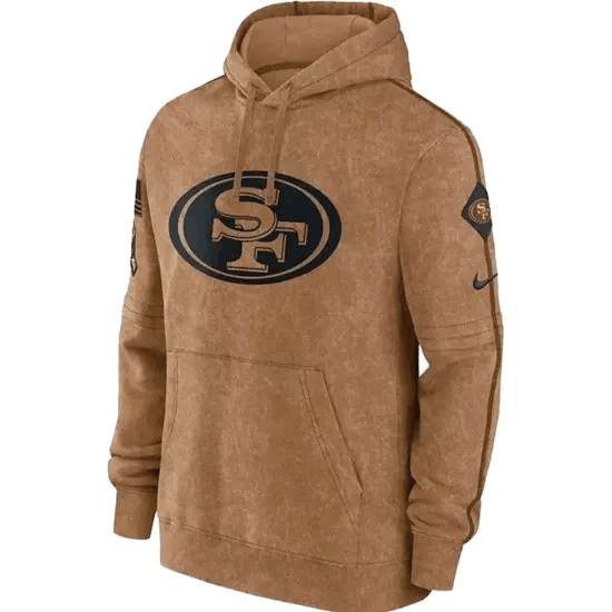San Francisco 49ers Nike 2023 Salute to Service Hoodie