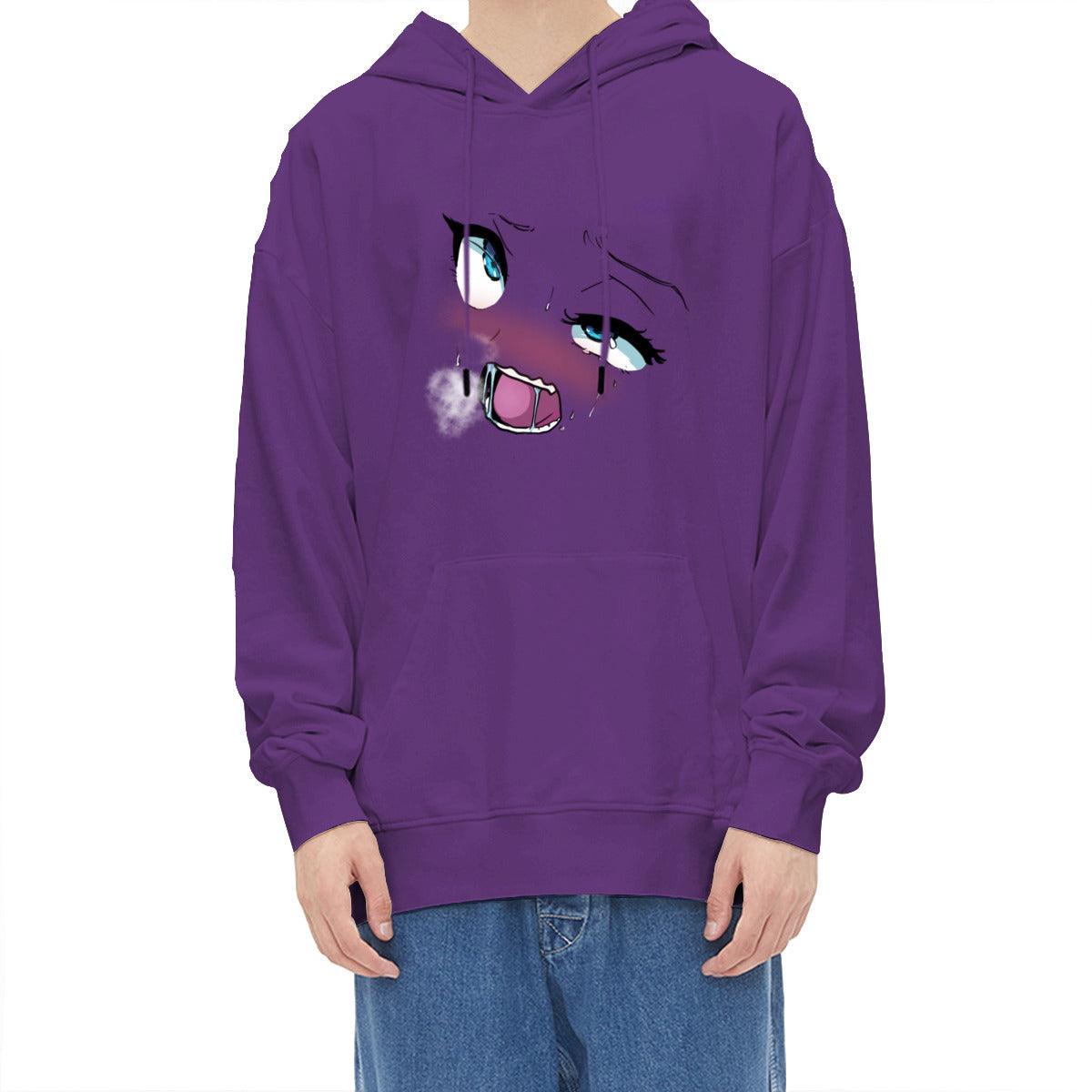 EU Size Ahegao Face Hentai Japanese Hoodie - JnJ Jackets