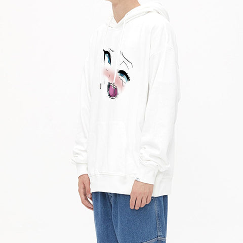 EU Size Ahegao Face Hentai Japanese Hoodie - JnJ Jackets