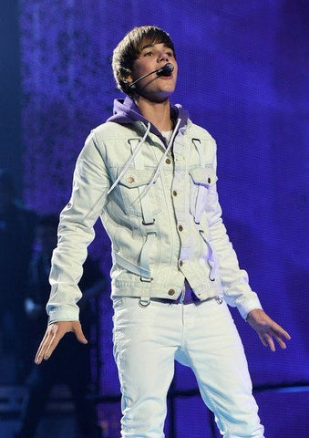 Justin Bieber White Denim Jacket - jnjjackets