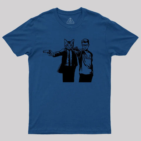 Sharpshooter Cat T-Shirt - jnjjackets