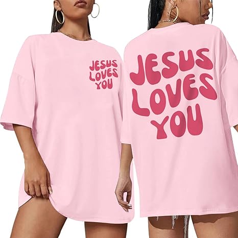 Jesus Loves You T-Shirt - jnjjackets