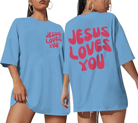 Jesus Loves You T-Shirt - jnjjackets