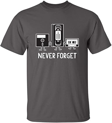Tape VHS Music  Never Forget T-Shirt - jnjjackets