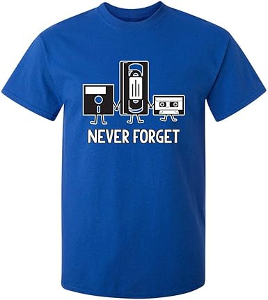 Tape VHS Music  Never Forget T-Shirt - jnjjackets