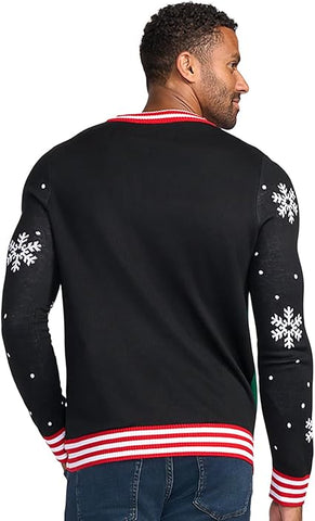 Golfing Santa Ugly Christmas Sweater