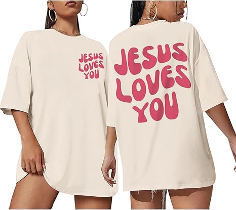 Jesus Loves You T-Shirt - jnjjackets