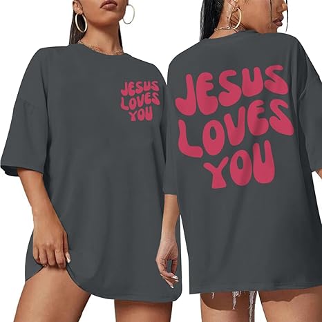 Jesus Loves You T-Shirt - jnjjackets