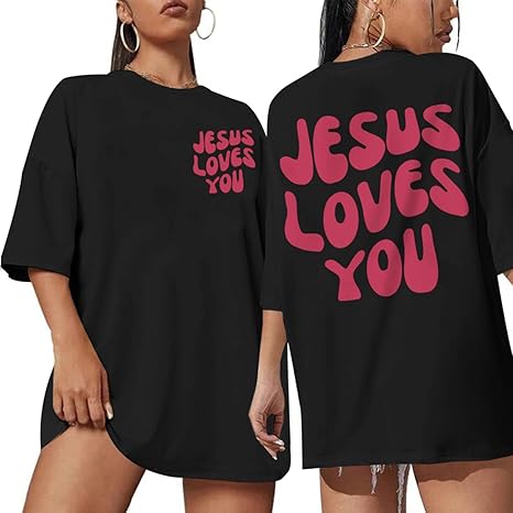 Jesus Loves You T-Shirt - jnjjackets