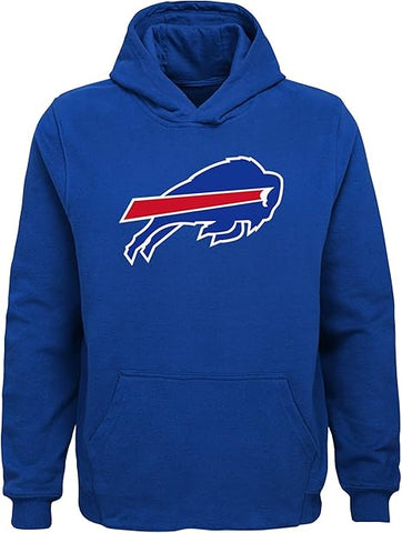 Royal Buffalo Bills Pullover Hoodie