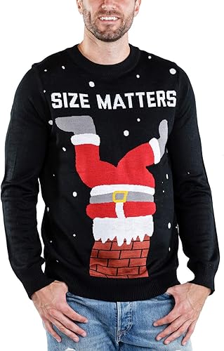 Size Matters Ugly Christmas Sweater