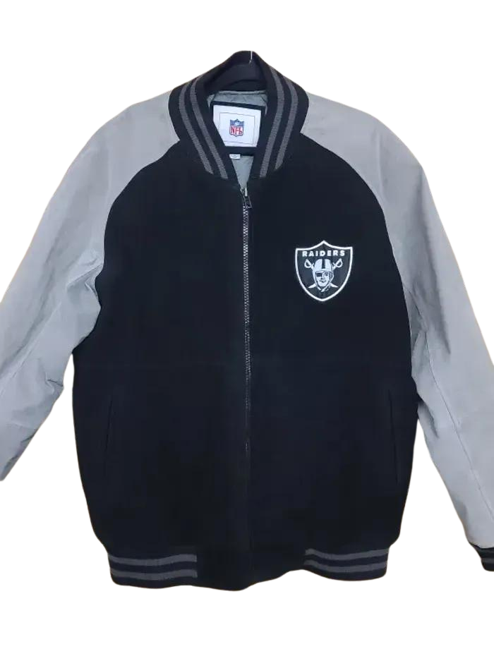 Oakland Raiders Suede Jacket - JnJ Jackets