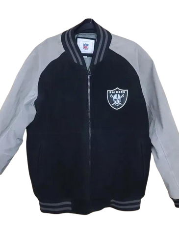 Oakland Raiders Suede Jacket - JnJ Jackets