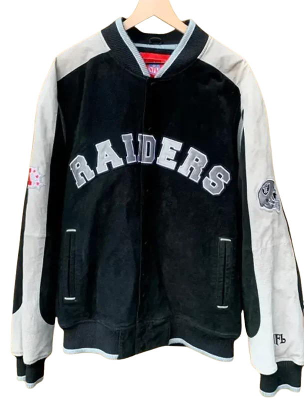 Oakland Raiders Suede Jacket - JnJ Jackets