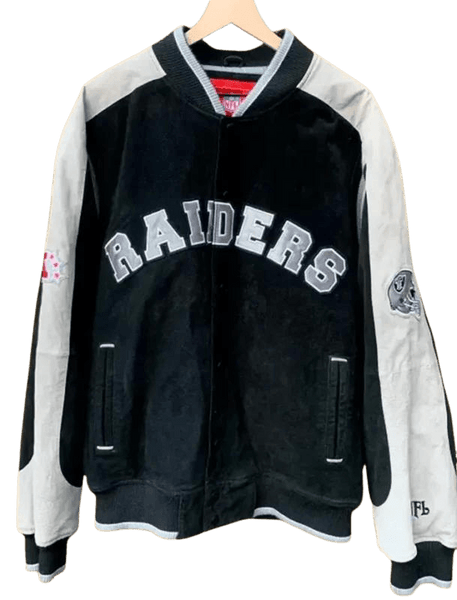 Oakland Raiders Suede Jacket