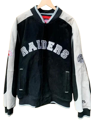 Oakland Raiders Suede Jacket - JnJ Jackets