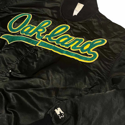 90’s Oakland Athletics Script Jacket