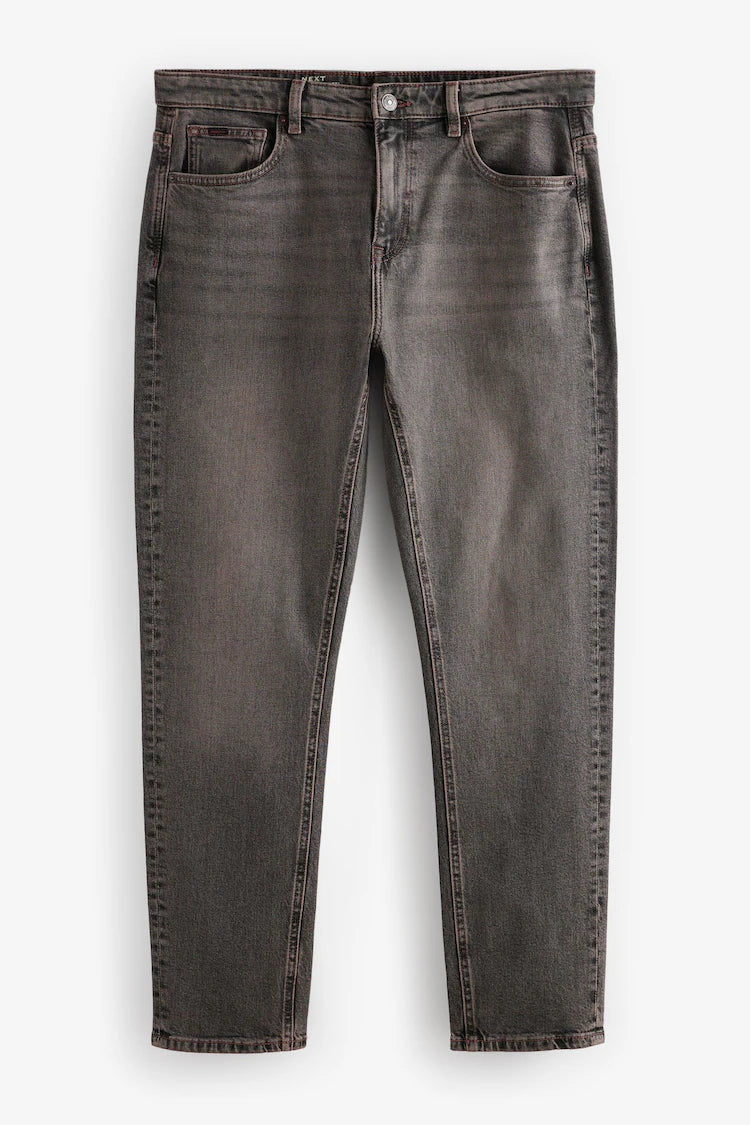 Slim Fit Vintage Wash Jeans – Timeless Look, Modern Fit - jnjjackets