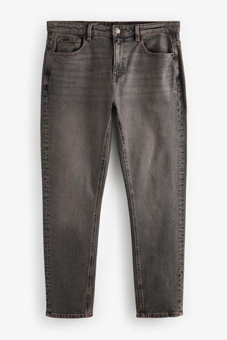 Slim Fit Vintage Wash Jeans – Timeless Look, Modern Fit - jnjjackets