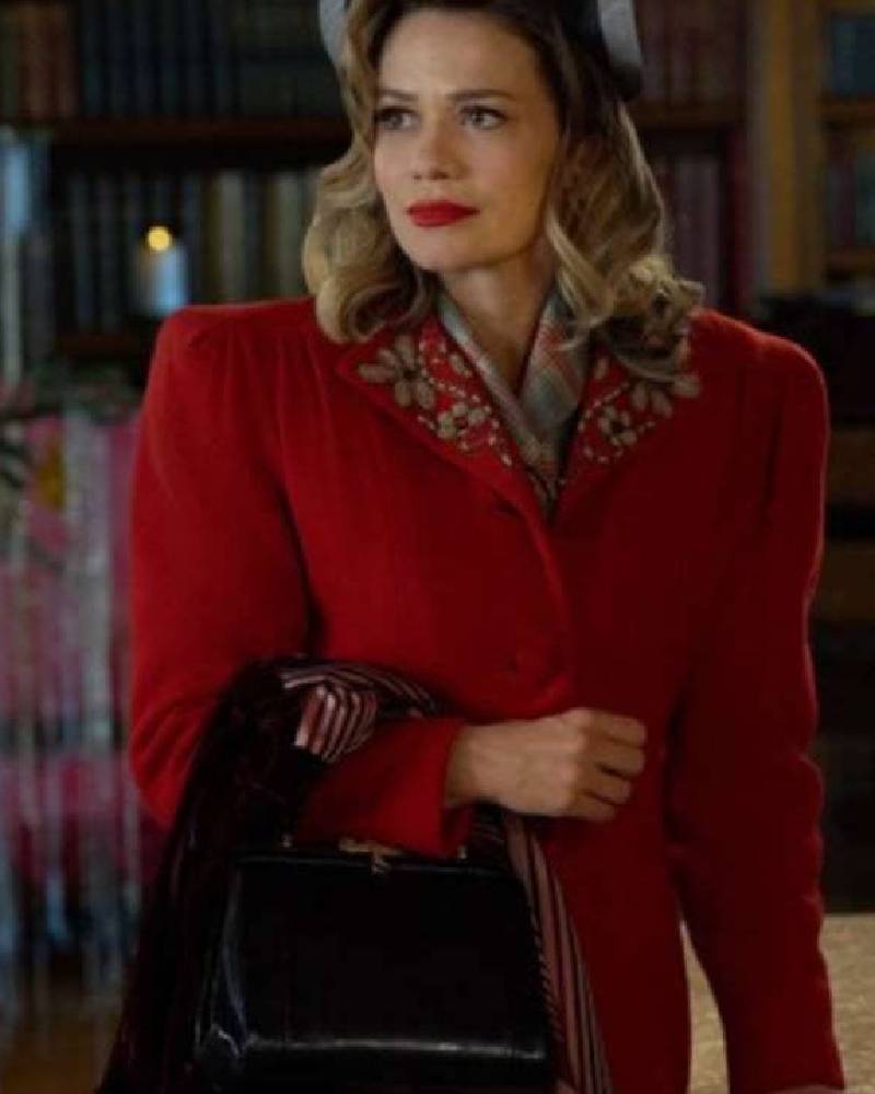 A Biltmore Christmas Lucy Hardgrove Trench Coat - JnJ Jackets