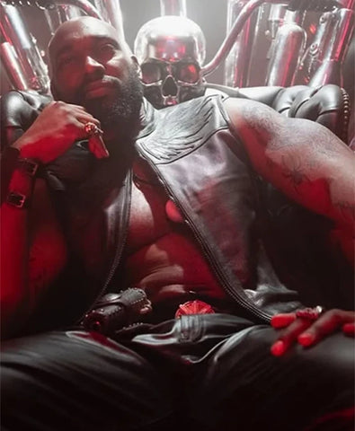 A Working Man 2025 Chidi Ajufo Leather Vest