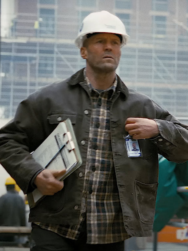 A Working Man 2025 Jason Statham Grey Jacket - jnjjackets