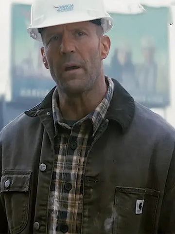 A Working Man 2025 Jason Statham Grey Jacket - jnjjackets
