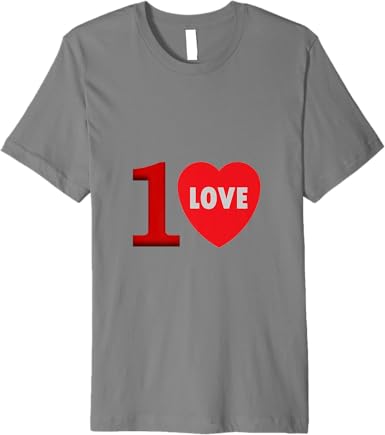 1 Love T-Shirt - jnjjackets