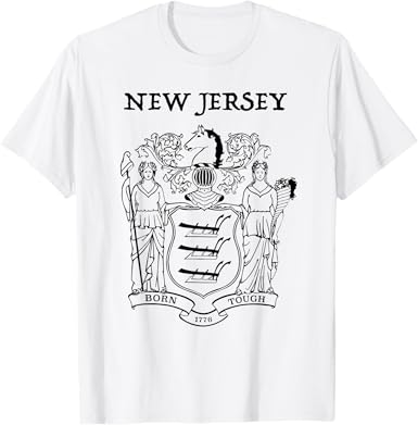 New Jersey Flag T-Shirt - jnjjackets