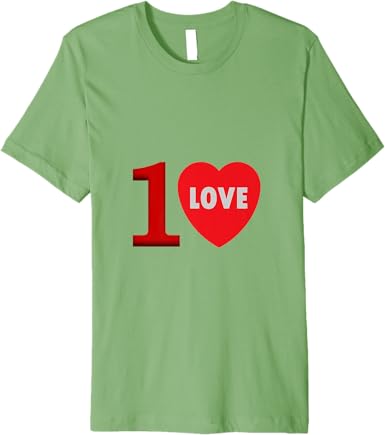 1 Love T-Shirt - jnjjackets