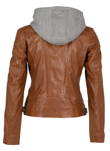 Sofia RF Leather Jacket