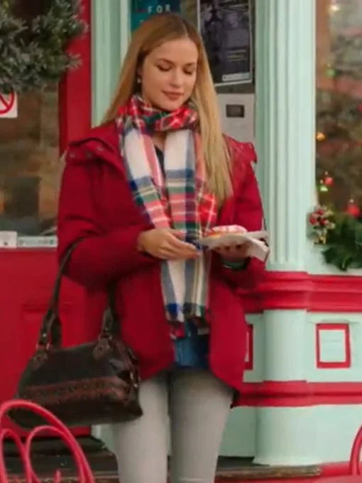 My Christmas Prince Alexis Knapp Red Jacket - JnJ Jackets