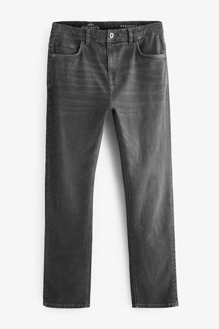 Straight Fit Vintage Wash Denim Pant – Classic Cut, Washed to Perfection - jnjjackets