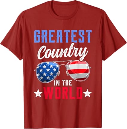 Greatest Country in the World USA T-Shirt - jnjjackets