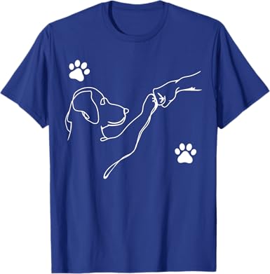 Dog and Human Punch Friendship T-Shirt - jnjjackets