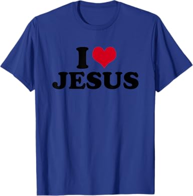 I Love Jesus T-Shirt - jnjjackets