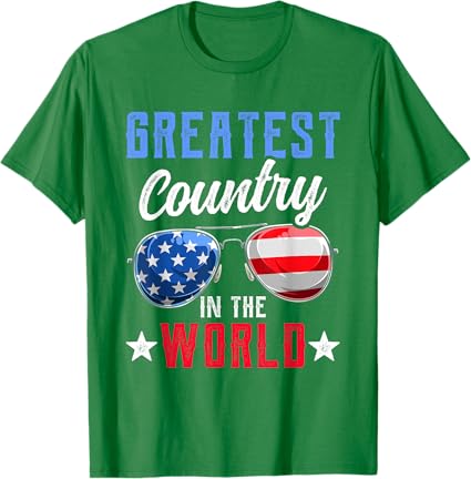 Greatest Country in the World USA T-Shirt - jnjjackets