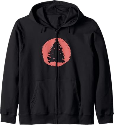 Pine Tree Zip Hoodie