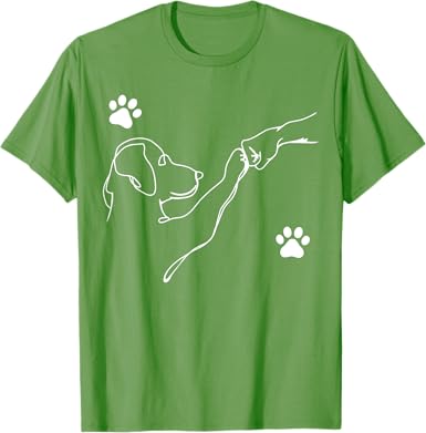 Dog and Human Punch Friendship T-Shirt - jnjjackets