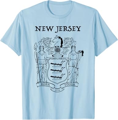New Jersey Flag T-Shirt - jnjjackets