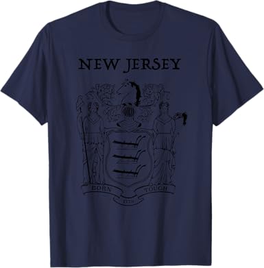 New Jersey Flag T-Shirt - jnjjackets