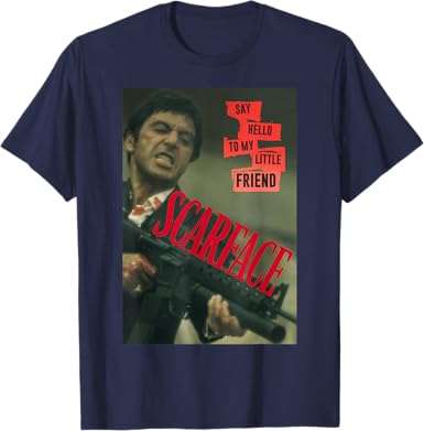 Say Hello to My Little Friend T-Shirt - jnjjackets