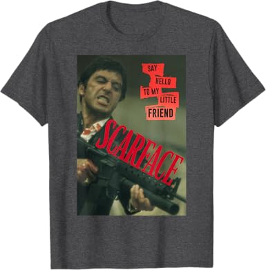 Say Hello to My Little Friend T-Shirt - jnjjackets