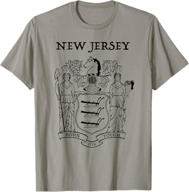 New Jersey Flag T-Shirt - jnjjackets