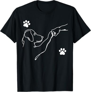 Dog and Human Punch Friendship T-Shirt