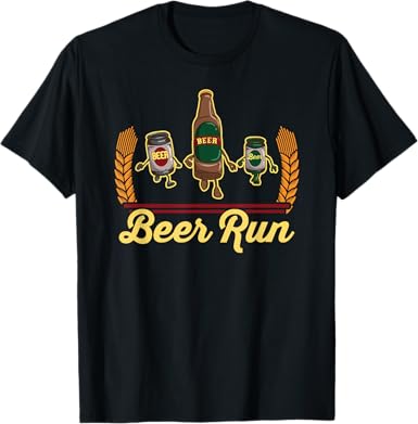 Beer Run T-Shirt - jnjjackets