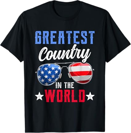 Greatest Country in the World USA T-Shirt - jnjjackets