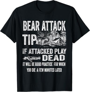 Bear Attack Tip T-Shirt