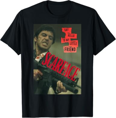 Say Hello to My Little Friend T-Shirt - jnjjackets