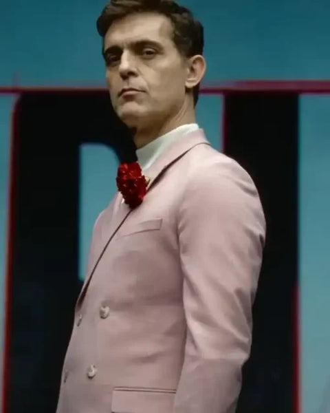 Berlin 2023 Pedro Alonso Pink Blazer